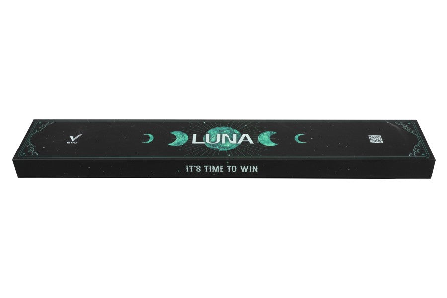 Billardqueue, Pool, EVO Luna Maxbing Edition, Malachite Eclipse Komplettset, 12.5mm, 3/8x10