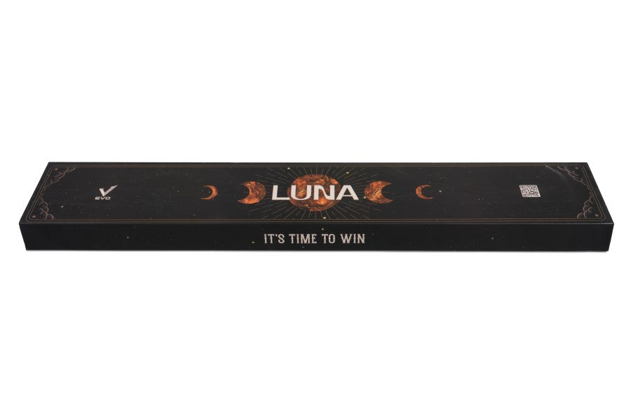 Billardqueue, Pool, EVO Luna Maxbing Edition, Golden Crest Komplettset, 12.5mm, 3/8x10
