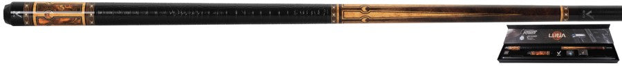 Billardqueue, Pool, EVO Luna Maxbing Edition, Golden Crest Komplettset, 12.5mm, 3/8x10