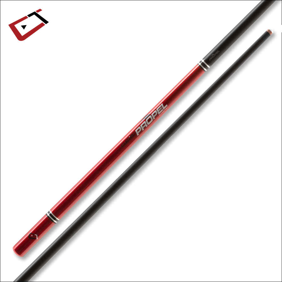 Billardqueue, Pool, Cuetec Jump Cynergy Propel, red, Schnellverschluss