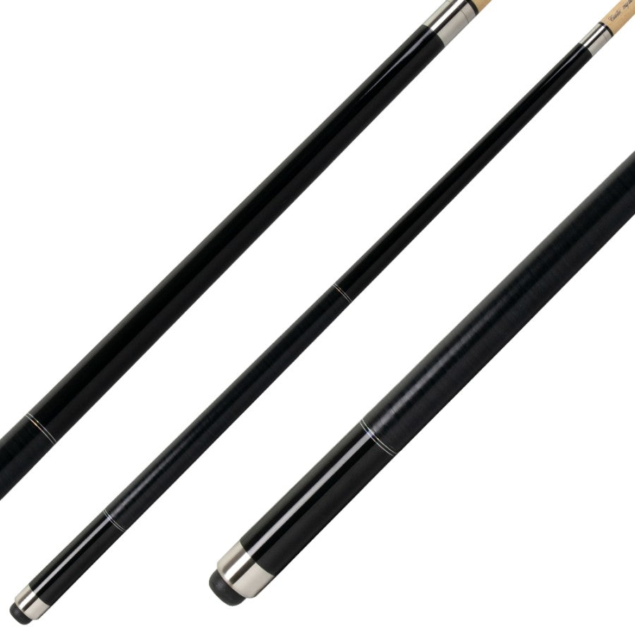 Billardqueue, Pyramide, Cuetec Mega M-3, schwarz, 3/8x14