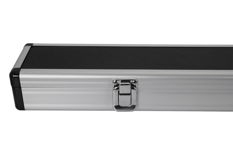 Queuekoffer, Snooker, Storm, schwarz/aluminium, für ¾-geteilte Queues, 120 cm