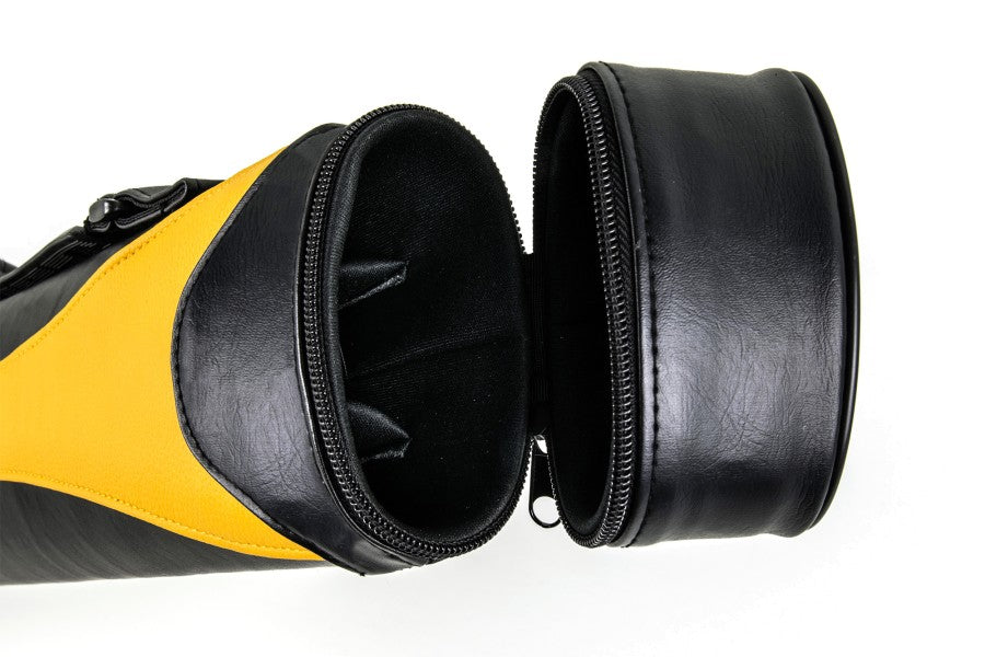 Queueköcher, Style SY-1, gelb-schwarz, 2/2, 85 cm