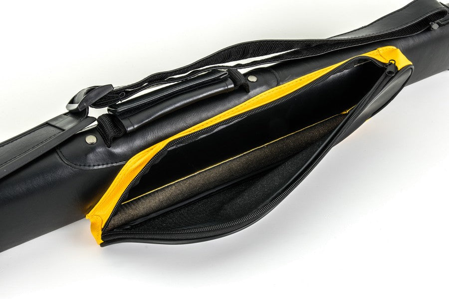 Queueköcher, Style SY-1, gelb-schwarz, 2/2, 85 cm
