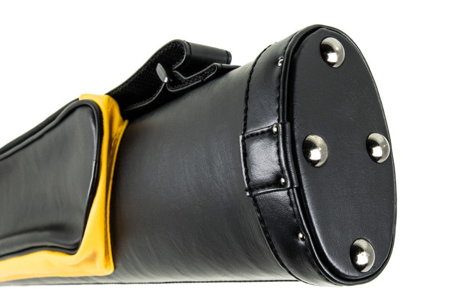 Queueköcher, Style SY-1, gelb-schwarz, 2/2, 85 cm