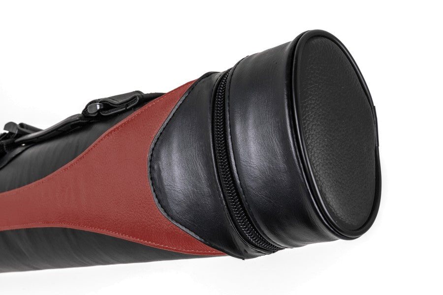 Queueköcher, Style SY-2, rot-schwarz, 2/2, 85 cm
