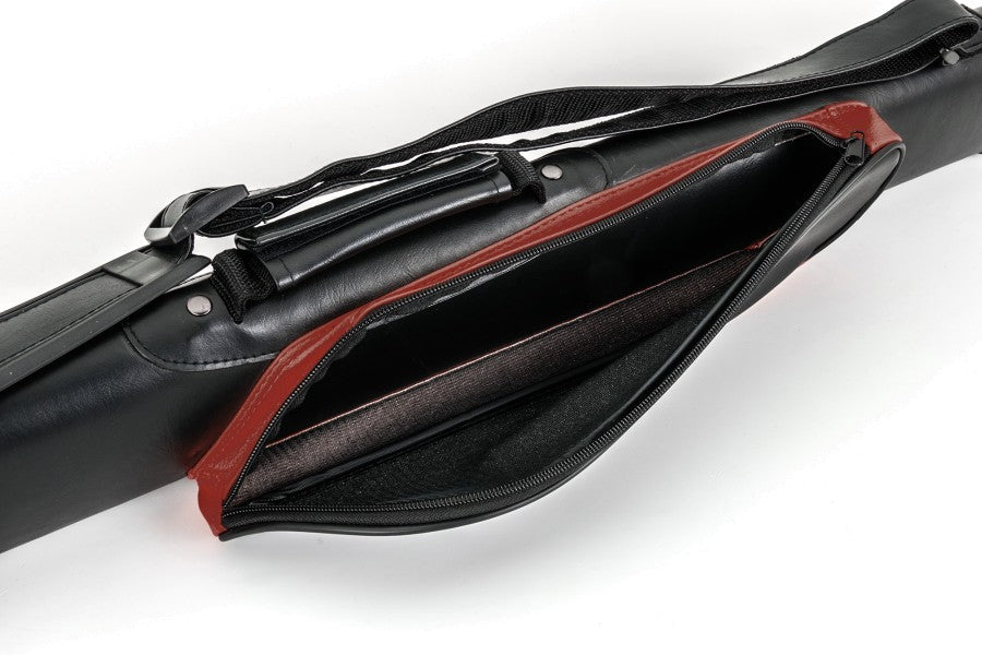 Queueköcher, Style SY-2, rot-schwarz, 2/2, 85 cm