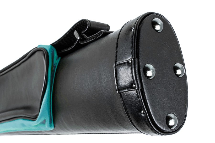 Queueköcher, Style SY-3, blau-schwarz, 2/2, 85 cm