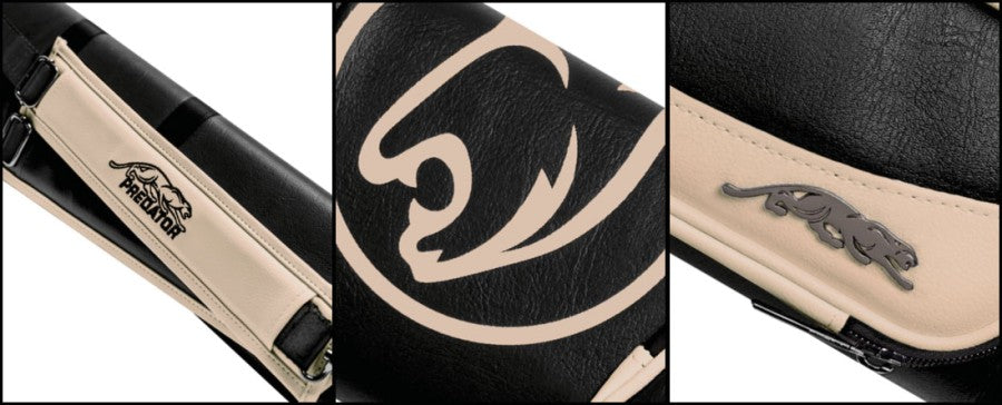 Queueköcher, Predator Roadline, schwarz-beige, 3x5