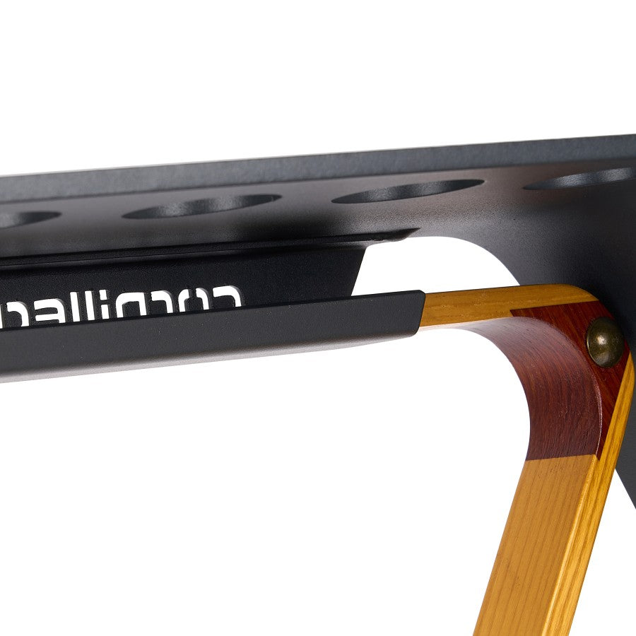 Billard Queueständer, Cornilleau, schwarz, für 4 Queues + Dreieck