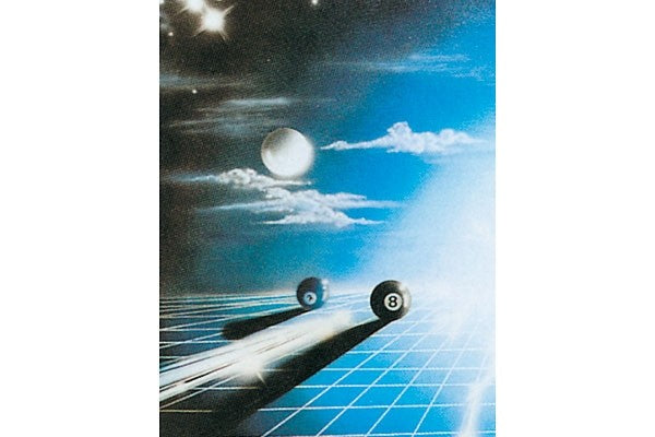 Poster, Billard 2000