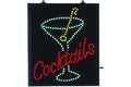 LED-Schild, Cocktail
