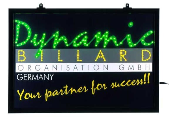 LED-Schild, Dynamic Billard