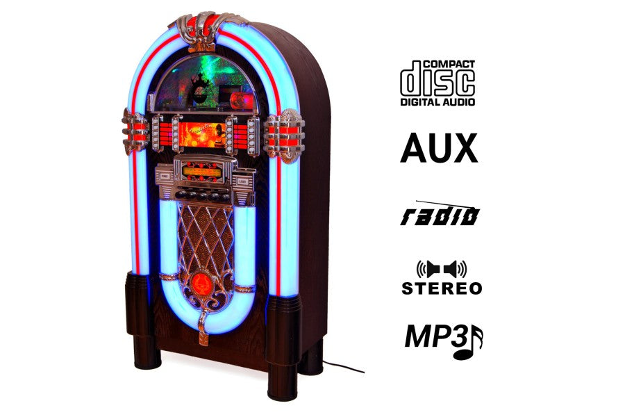 Jukebox Tennessee, mit MP3, Radio, CD, AUX
