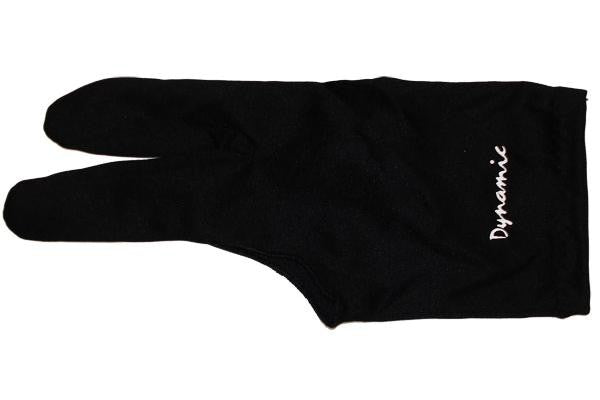 Handschuh, Dynamic Deluxe, 3-Finger, schwarz, beidhändig verwendbar