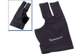 Halbfingerhandschuh, Deluxe 2, 3-Finger, schwarz,