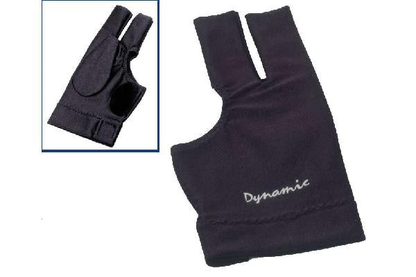 Halbfingerhandschuh, Deluxe 2, 3-Finger, schwarz,