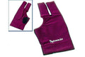 Halbfingerhandschuh, Deluxe 2, 3-Finger, burgund