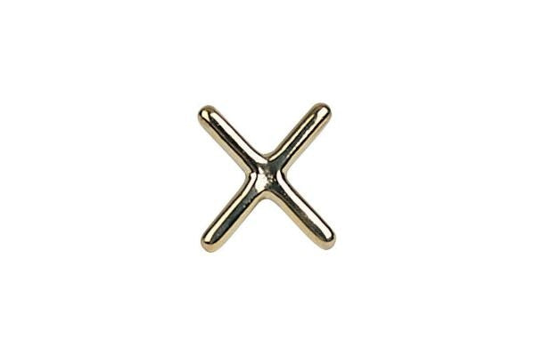 Queuebrücke, Cross, messing
