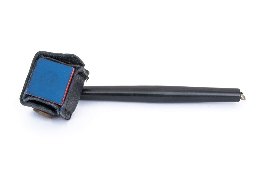 Kreidehalter, mit Stab, echtes Leder