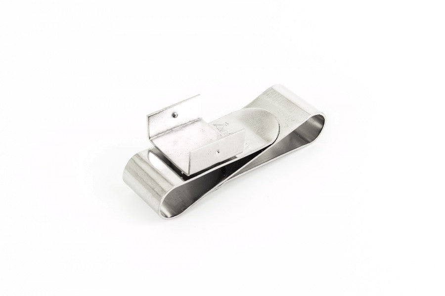 Kreidehalter, Magnet, aus Metall, silber