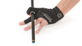 Handschuh, Predator Second Skin, 3-Finger, schwarz-grau, für linke Hand, S&M