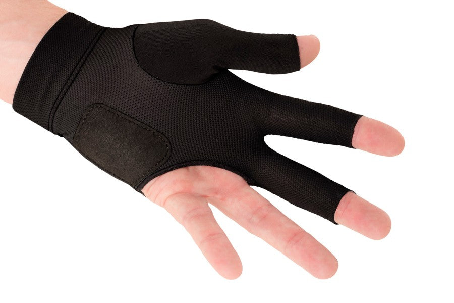 Handschuh, Predator Second Skin, 3-Finger, schwarz-gelb, für linke Hand, S&M