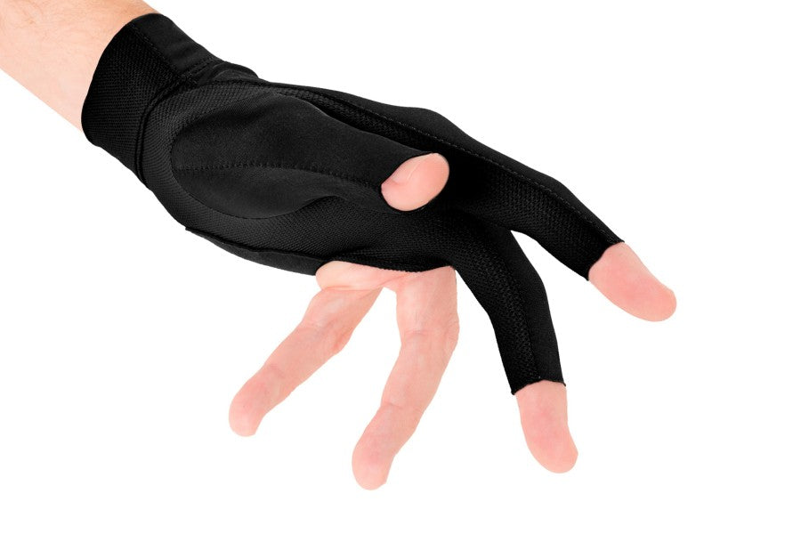 Handschuh, Predator Second Skin, 3-Finger, schwarz-gelb, für linke Hand, S&M