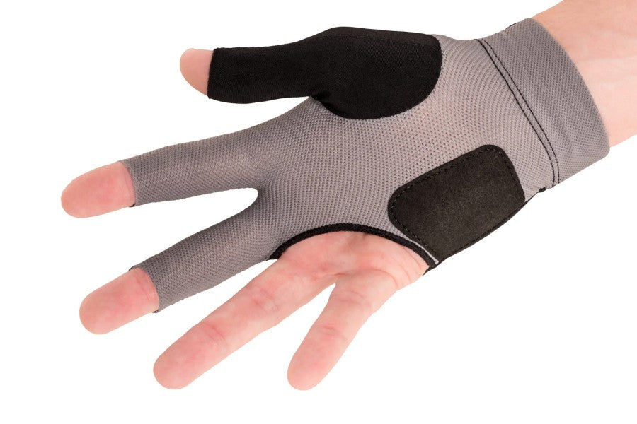 Handschuh, Predator Second Skin, 3-Finger, schwarz-grau, für rechte Hand, S&M