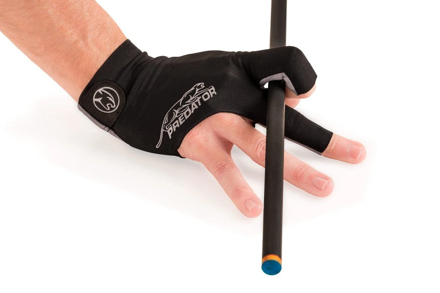 Handschuh, Predator Second Skin, 3-Finger, schwarz-grau, für rechte Hand, S&M