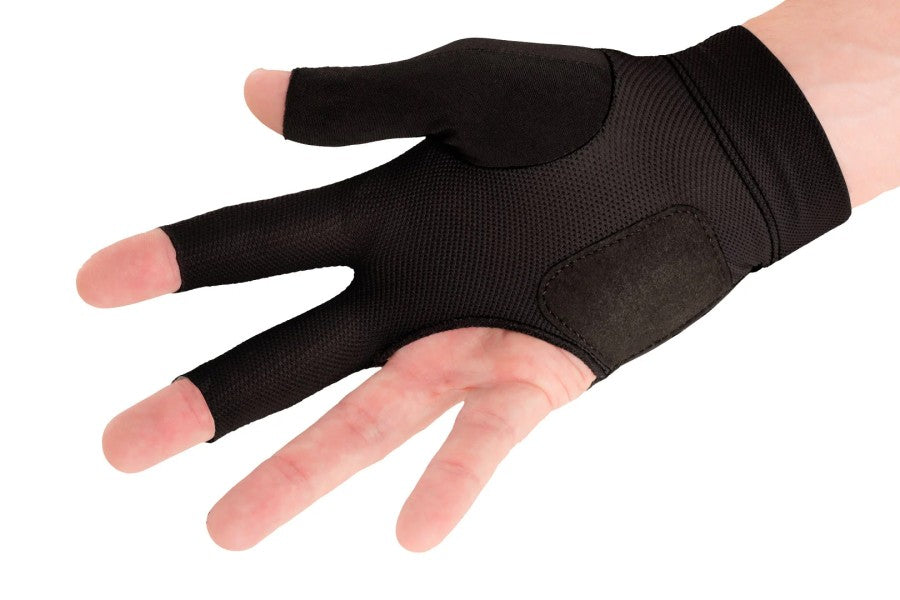 Handschuh, Predator Second Skin, 3-Finger, schwarz-gelb, für rechte Hand, XXS