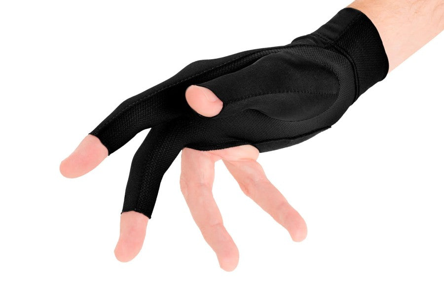 Handschuh, Predator Second Skin, 3-Finger, schwarz-gelb, für rechte Hand, L&XL