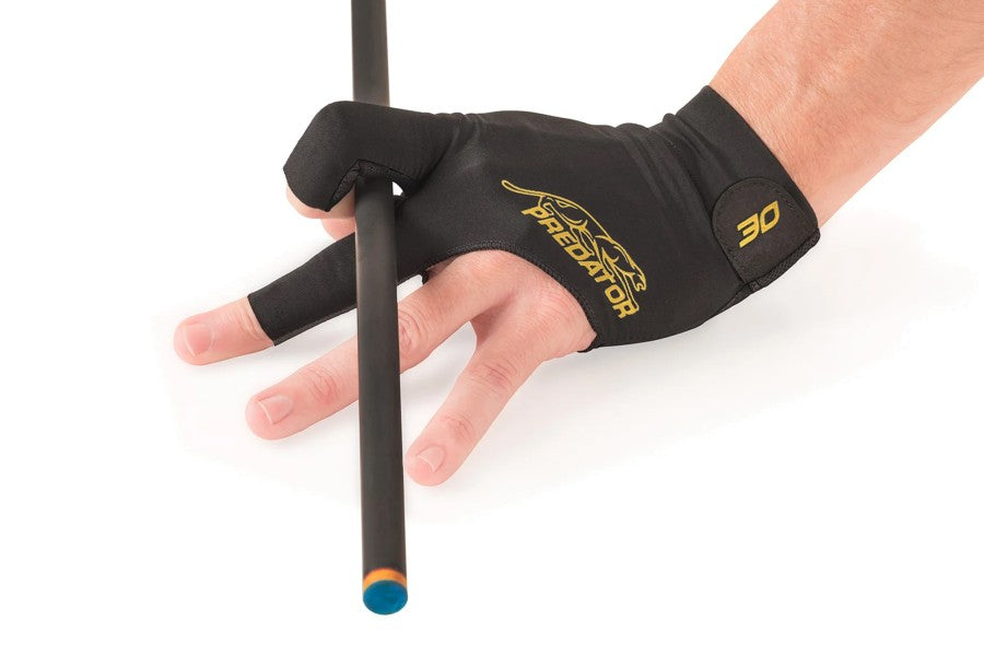 Handschuh, Predator Second Skin, 3-Finger, 30th anniversary, schwarz, für linke Hand, S&M