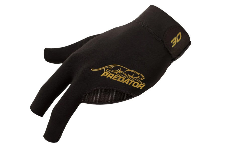 Handschuh, Predator Second Skin, 3-Finger, 30th anniversary, schwarz, für linke Hand, XXL