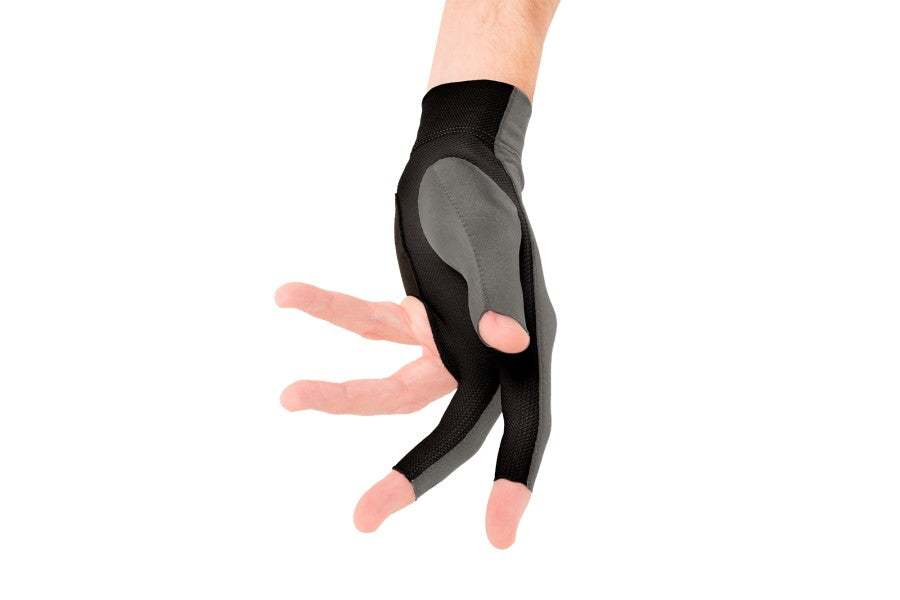 Handschuh, Predator Second Skin, 3-Finger, Jasmin Ouschan Grau, für linke Hand, XXL