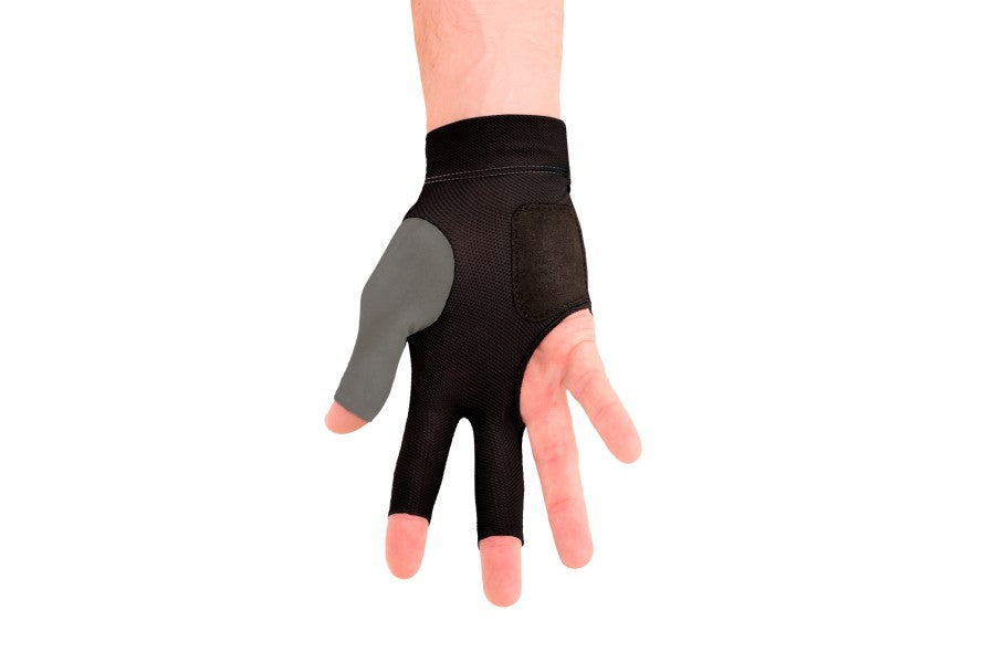 Handschuh, Predator Second Skin, 3-Finger, Jasmin Ouschan Grau, für rechte Hand, S&M