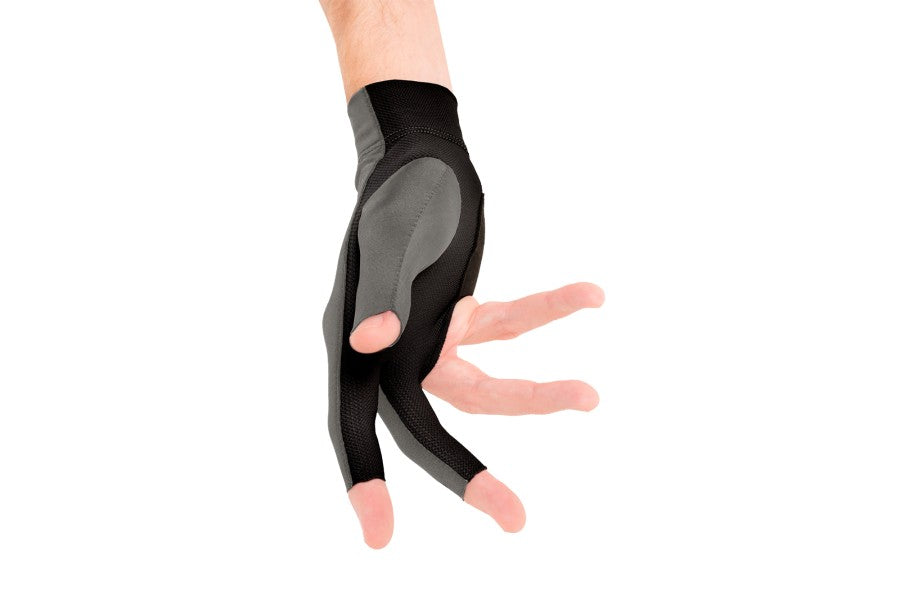 Handschuh, Predator Second Skin, 3-Finger, Jasmin Ouschan Grau, für rechte Hand, XXL