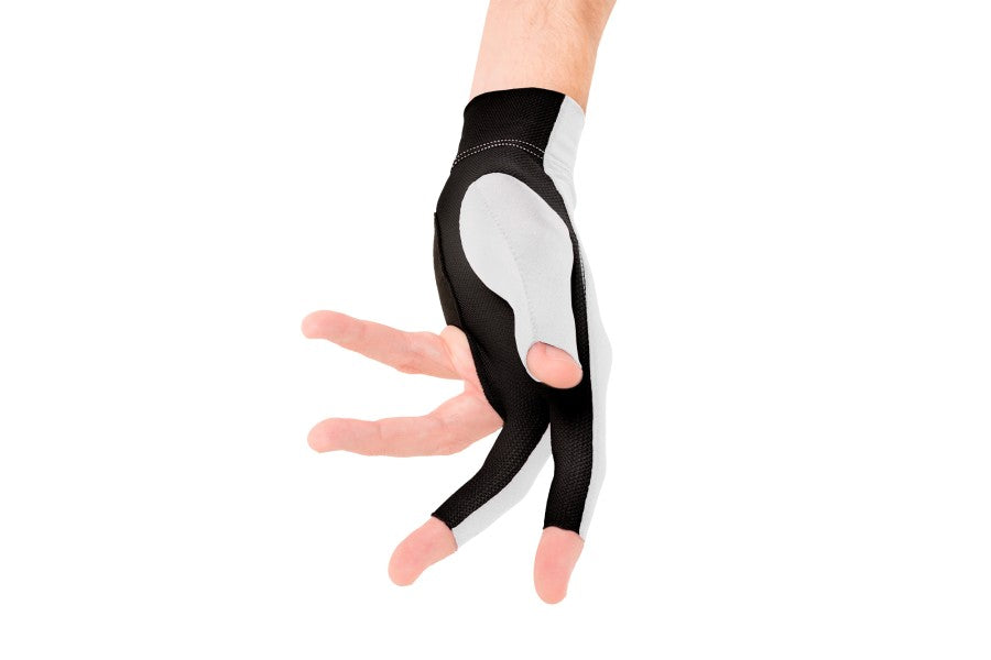 Handschuh, Predator Second Skin, 3-Finger, Jasmin Ouschan Weiß, für linke Hand, XXL