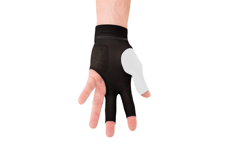 Handschuh, Predator Second Skin, 3-Finger, Jasmin Ouschan Weiß, für linke Hand, XXL
