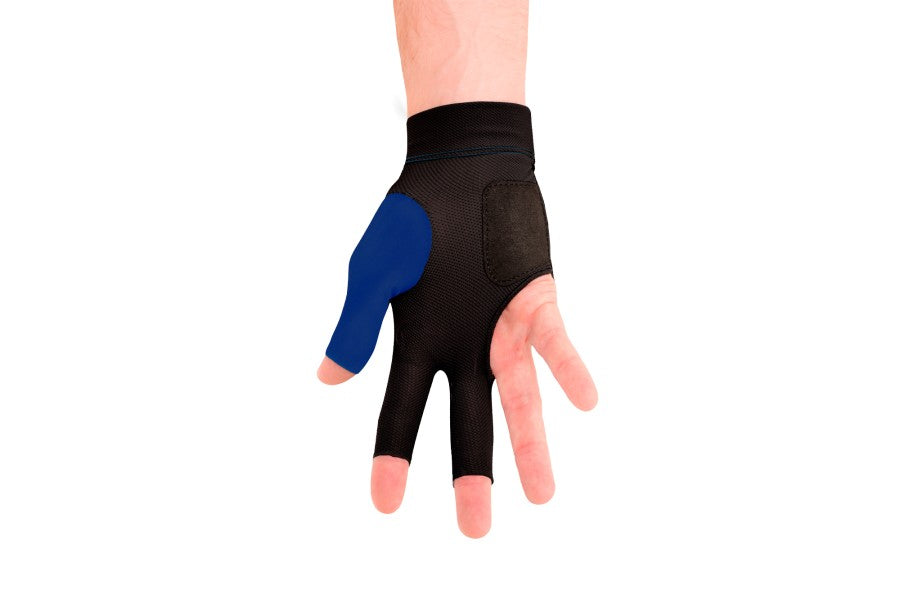 Handschuh, Predator Second Skin, 3-Finger, blau-weiß, für rechte Hand, XXL