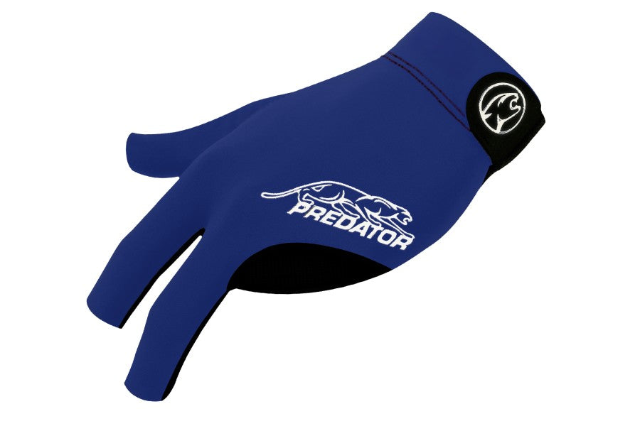Handschuh, Predator Second Skin, 3-Finger, blau-weiß, für linke Hand, XXL
