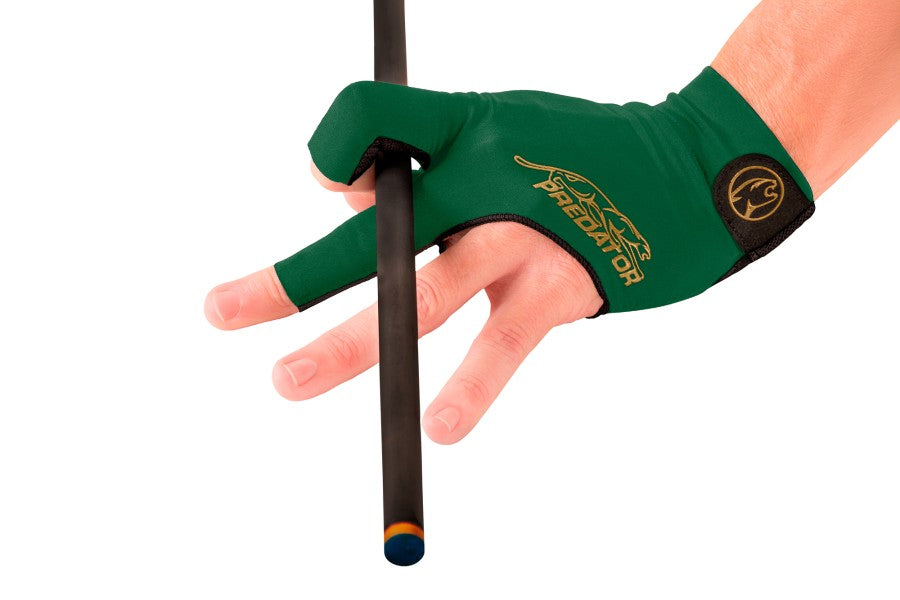 Handschuh, Predator Second Skin, 3-Finger, grün-gold, für linke Hand, XXL