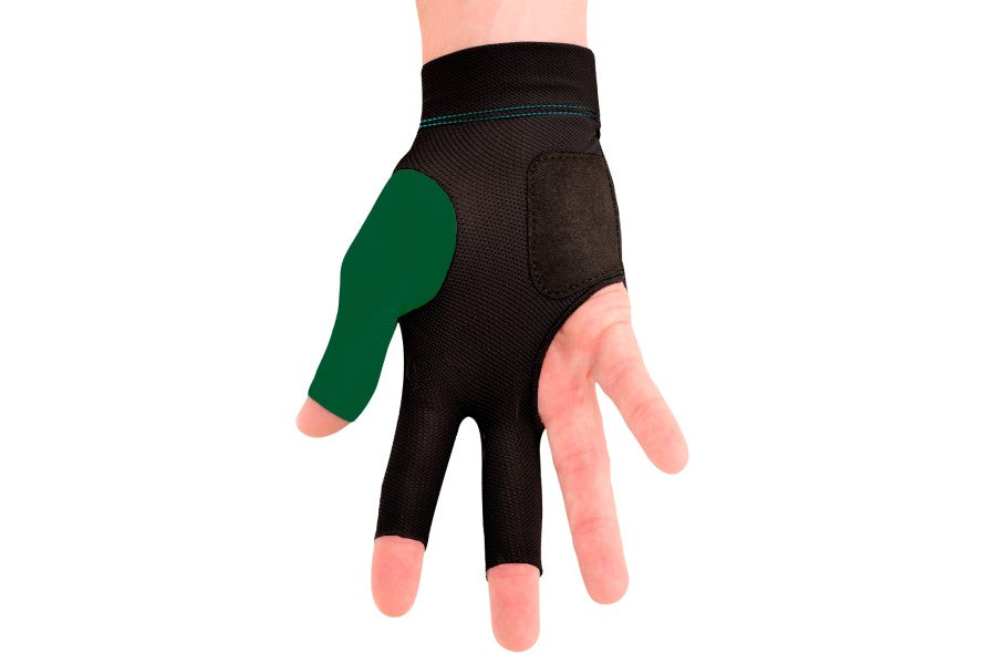 Handschuh, Predator Second Skin, 3-Finger, grün-gold, für rechte Hand, L&XL