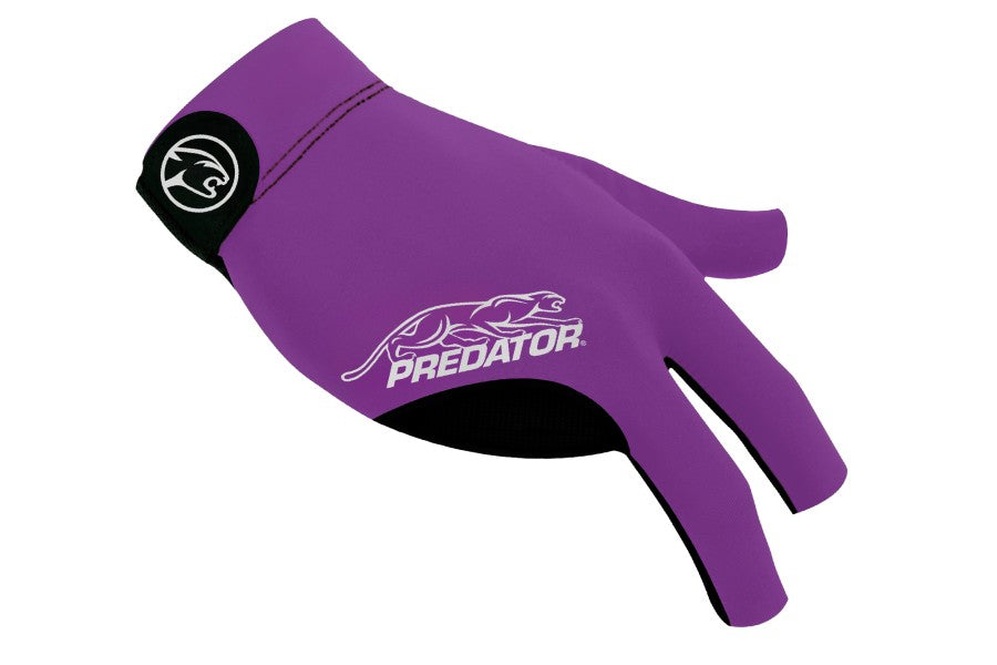 Handschuh, Predator Second Skin, 3-Finger, lila-grau, für rechte Hand, L&XL