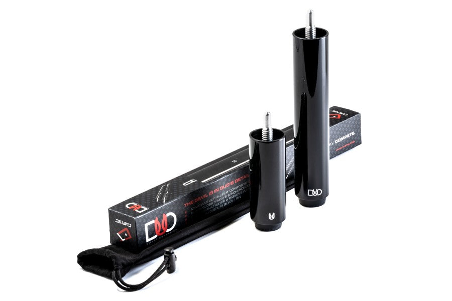 Queueverlängerung, Cuetec Duo Extensions, metallic-schwarz
