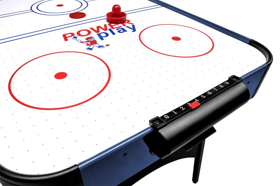 Airhockey, Dybior Blue Ice, 150x76x86 cm, blau, klappbar, Geschenkidee