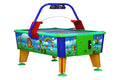 Airhockey, GameLand, 163x107 cm, blau/grün/rot, kommerziell, Mit Münzprüfer
