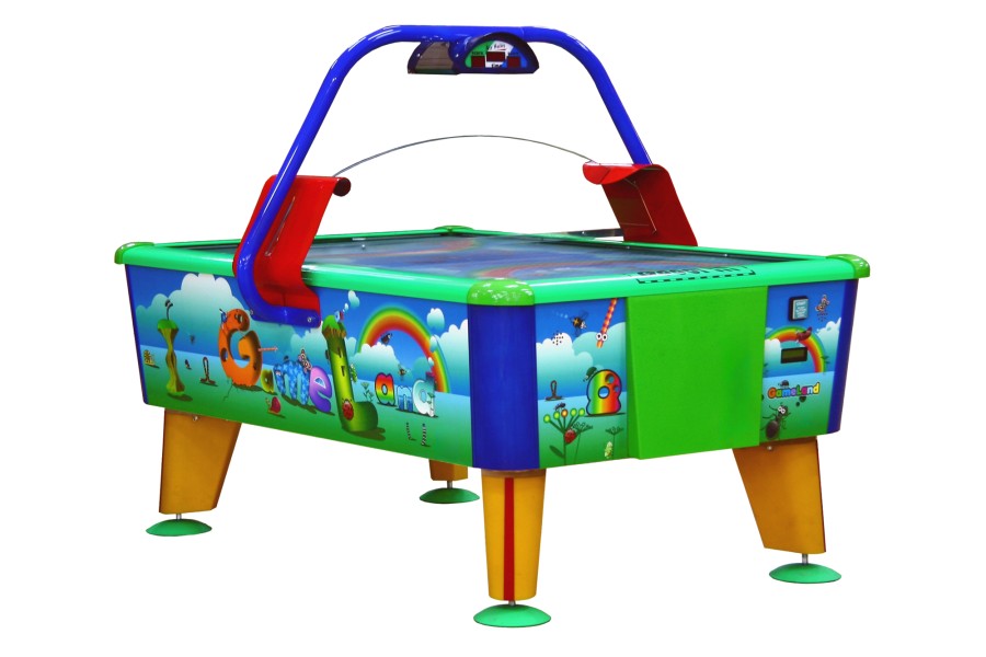 Airhockey, GameLand, 163x107 cm, blau/grün/rot, kommerziell, Ohne Münzprüfer