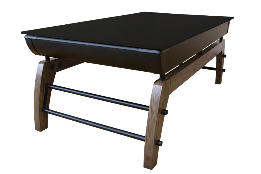 Billardtisch, Pool, Montego, 7 ft. (Fuß), schwarz-silber, mit Abdeckplatte, eiche (55074070)