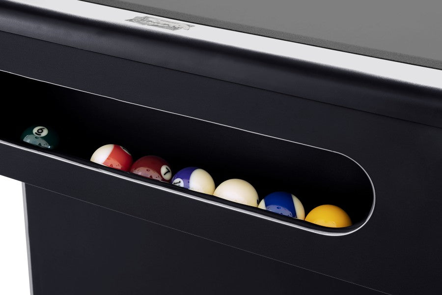 Billardtisch, Pool, Triumph Plus, schwarz, 7 ft., Clubtuch gelbgrün